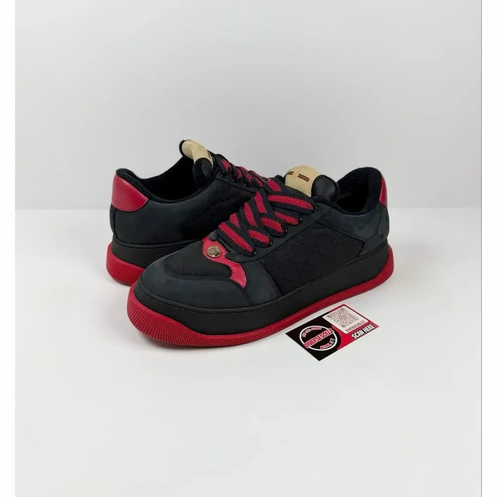 Size 11.5US - Gucci Double Screener Sneakers